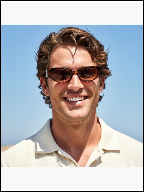 Retro Cat Eye Sunglasses Plastic Frame Narrow Thick Style UV400 Protection main image 6